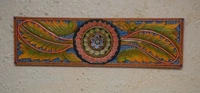 BK Exports Wooden  Hand Painted Wall Decor & Hanging For Home - Wooden, Pack of1